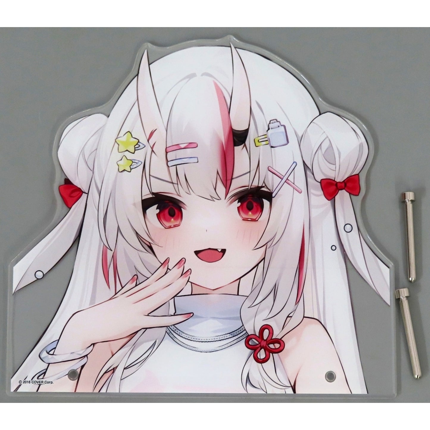 Nakiri Ayame Gyaru Style Outfit Big Face Acrylic Stand Virtual YouTuber Hololive x Lawson Loppi HMV & BOOKS online Limited [USED]