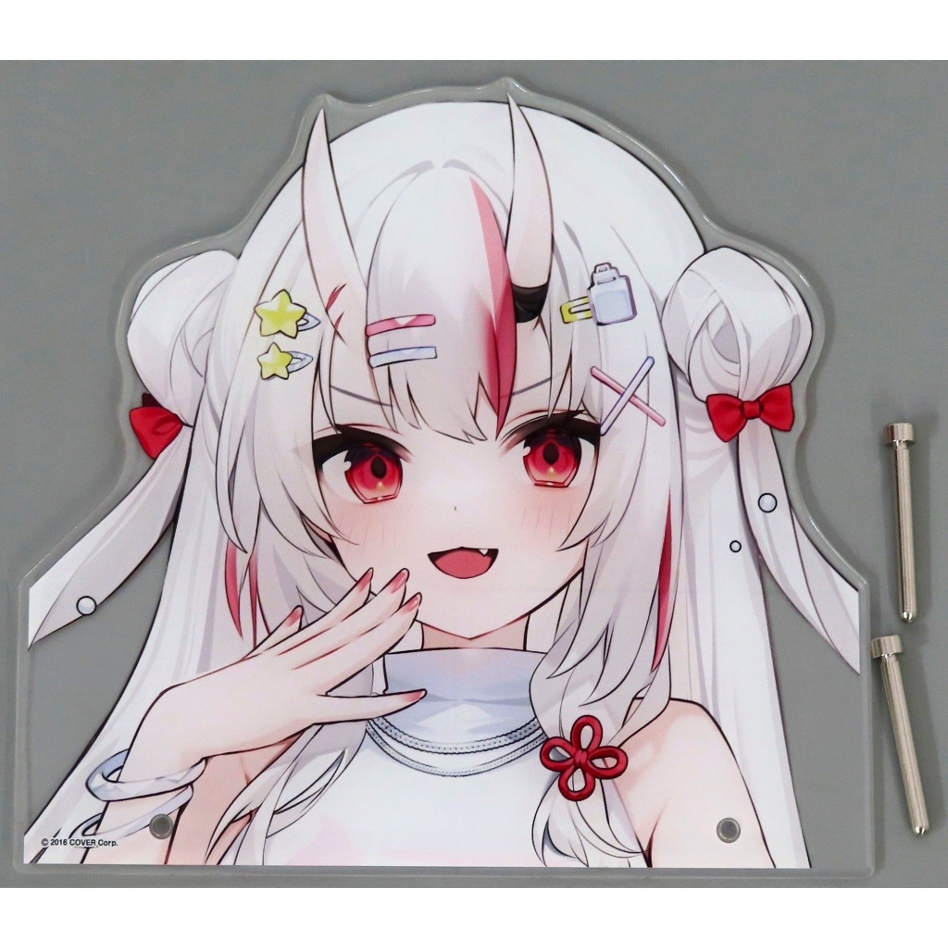 Nakiri Ayame Gyaru Style Outfit Big Face Acrylic Stand Virtual YouTuber Hololive x Lawson Loppi HMV & BOOKS online Limited [USED]