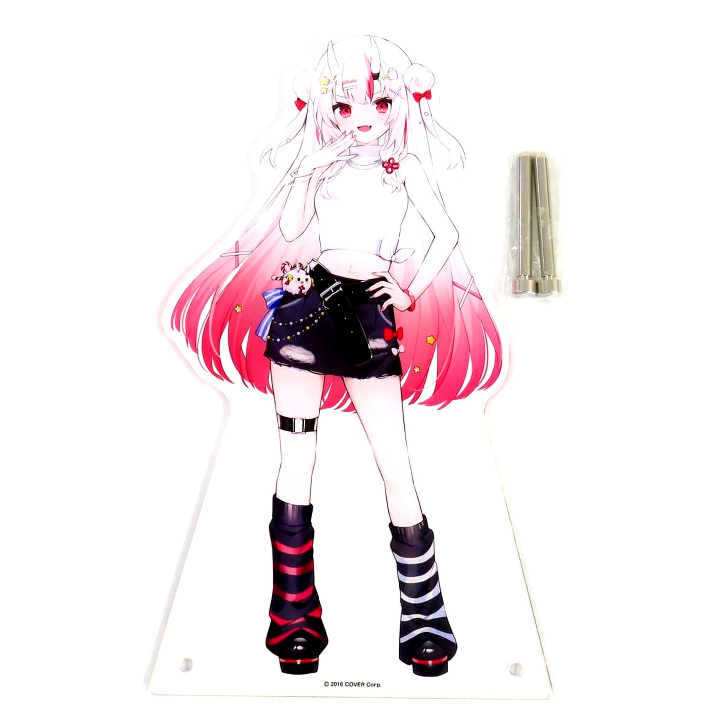 Nakiri Ayame Gyaru Style Outfit Big Acrylic Stand Virtual YouTuber Hololive x Lawson Loppi HMV & BOOKS online Limited [USED]