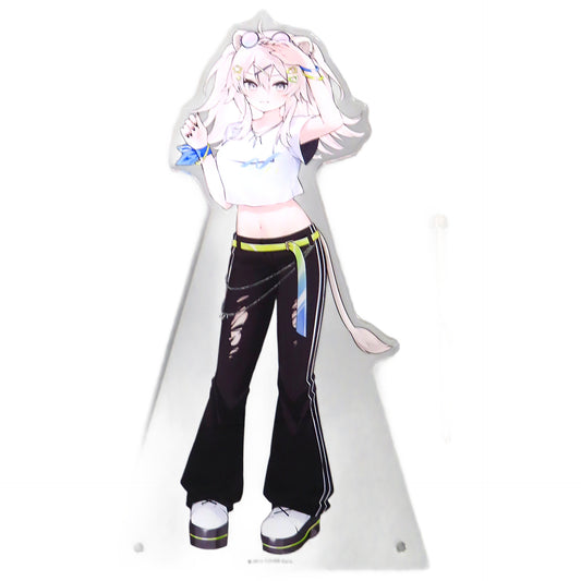 VTuber Hololive Shishiro Botan Gyaru-Inspired Outfit Big Acrylic Stand Lawson Loppi HMV & Books Online Limited Acrylic Stands [USED]