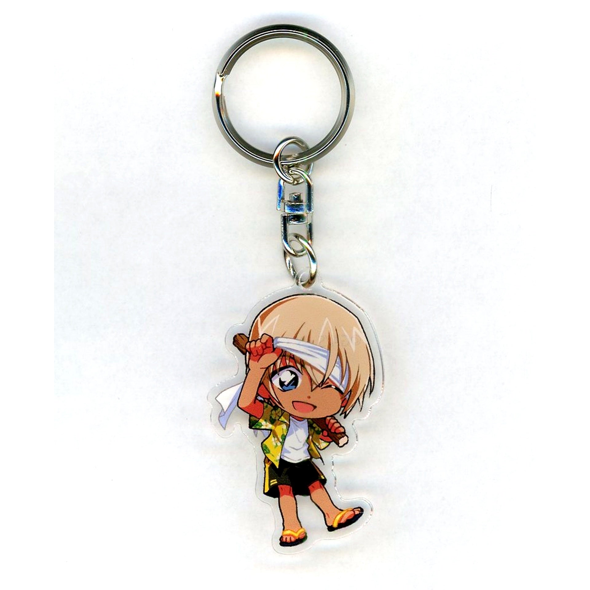 Toru Amuro Detective Conan Deformed Summer Vacation Series Acrylic Keychain Osaka Castle Honjin SPECIAL SHOP 2024 [USED]