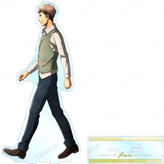 Jean Kirstein Attack on Titan Ayumi Watercolor Style Ver. Drawn Super Extra Large Acrylic Stand [USED]