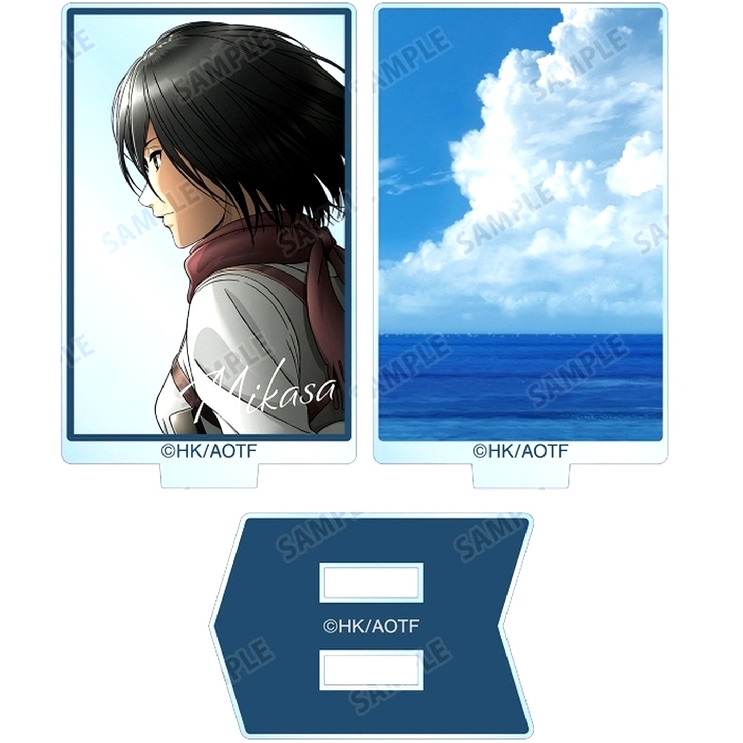 Mikasa Ackerman Attack on Titan Trading Acrylic Stand with Parts [USED]