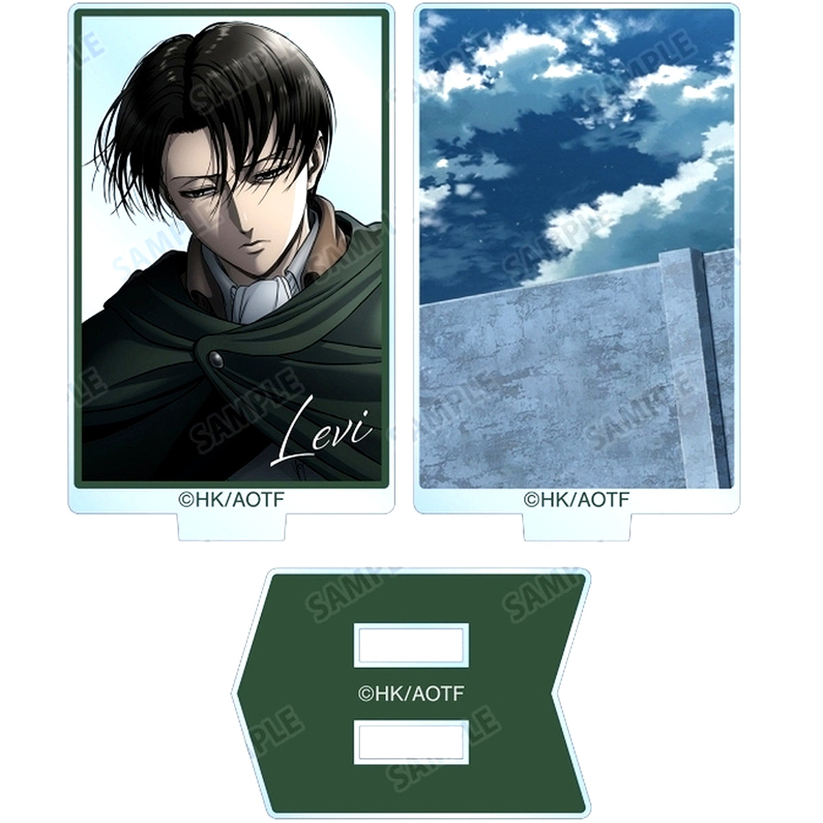 Levi Attack on Titan Trading Acrylic Stand with Parts [USED]