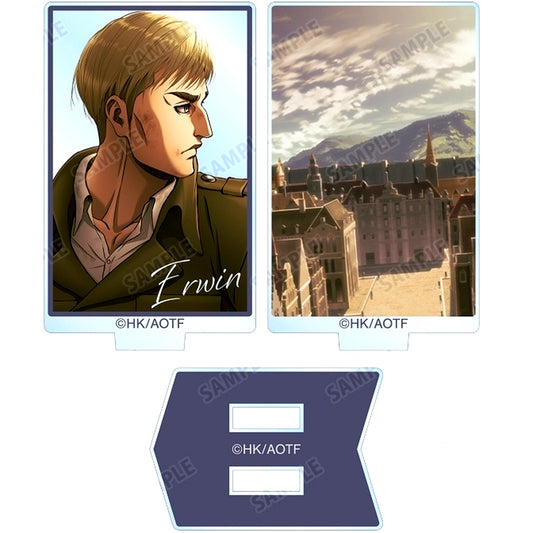 Erwin Smith Attack on Titan Trading Acrylic Stand with Parts [USED]