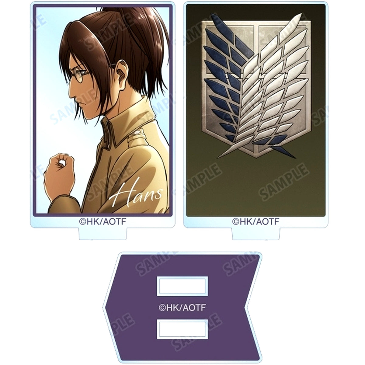Hange Zoe Attack on Titan Trading Acrylic Stand with Parts [USED]