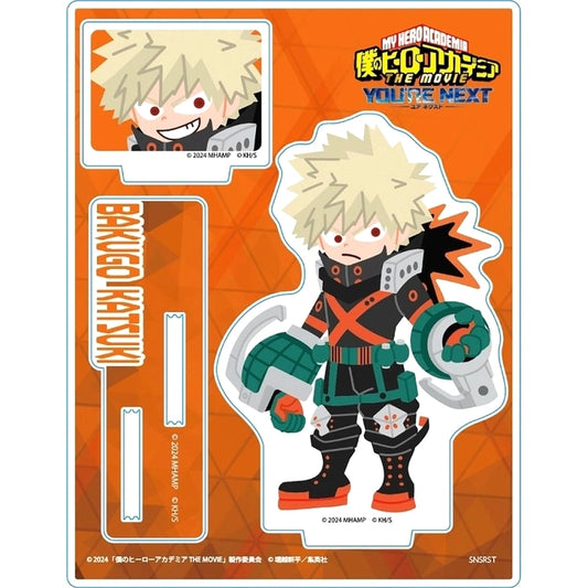 Katsuki Bakugo My Hero Academia: You're Next Acrylic Stand Sun-Star Stationery 2024 [USED]
