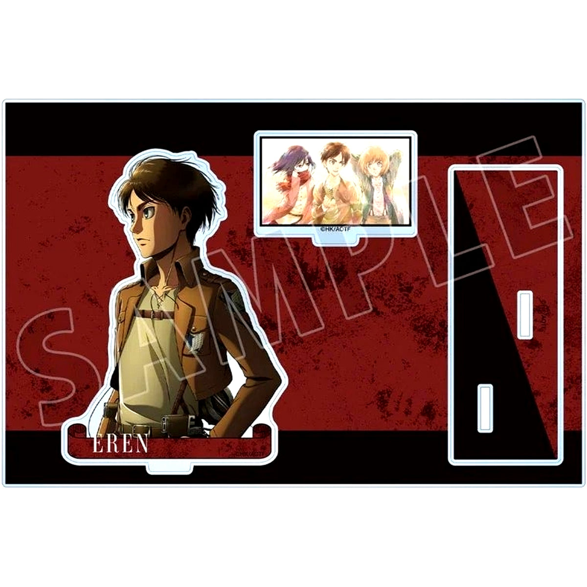 Eren Yeager Attack on Titan BIG Acrylic Stand with Parts [USED]