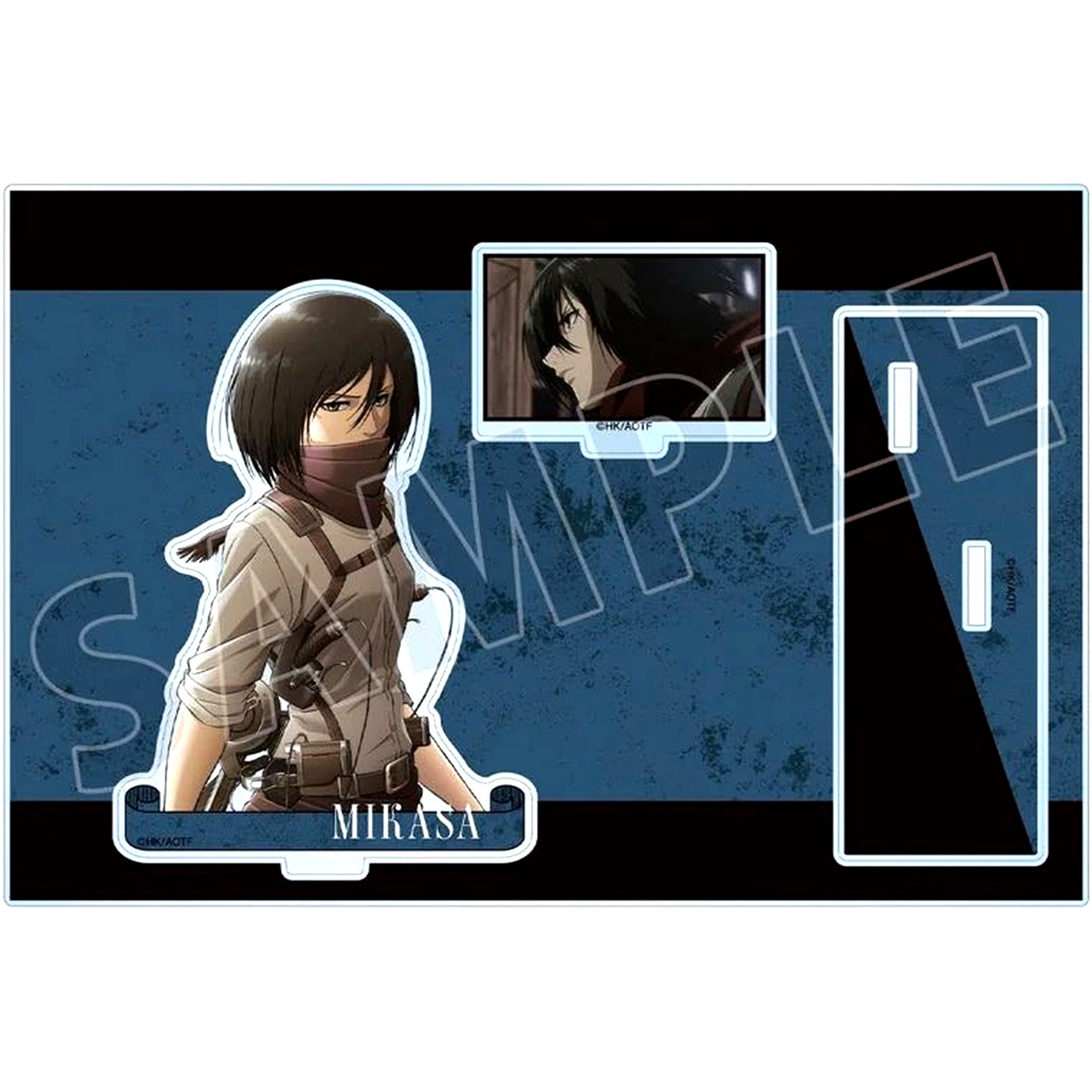 Mikasa Ackerman Attack on Titan BIG Acrylic Stand with Parts [USED]