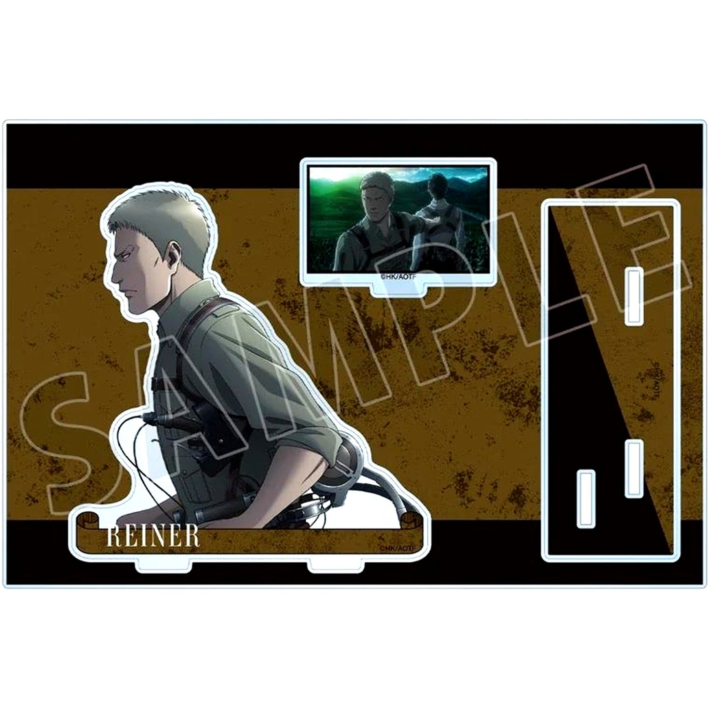 Reiner Braun Attack on Titan BIG Acrylic Stand with Parts [USED]