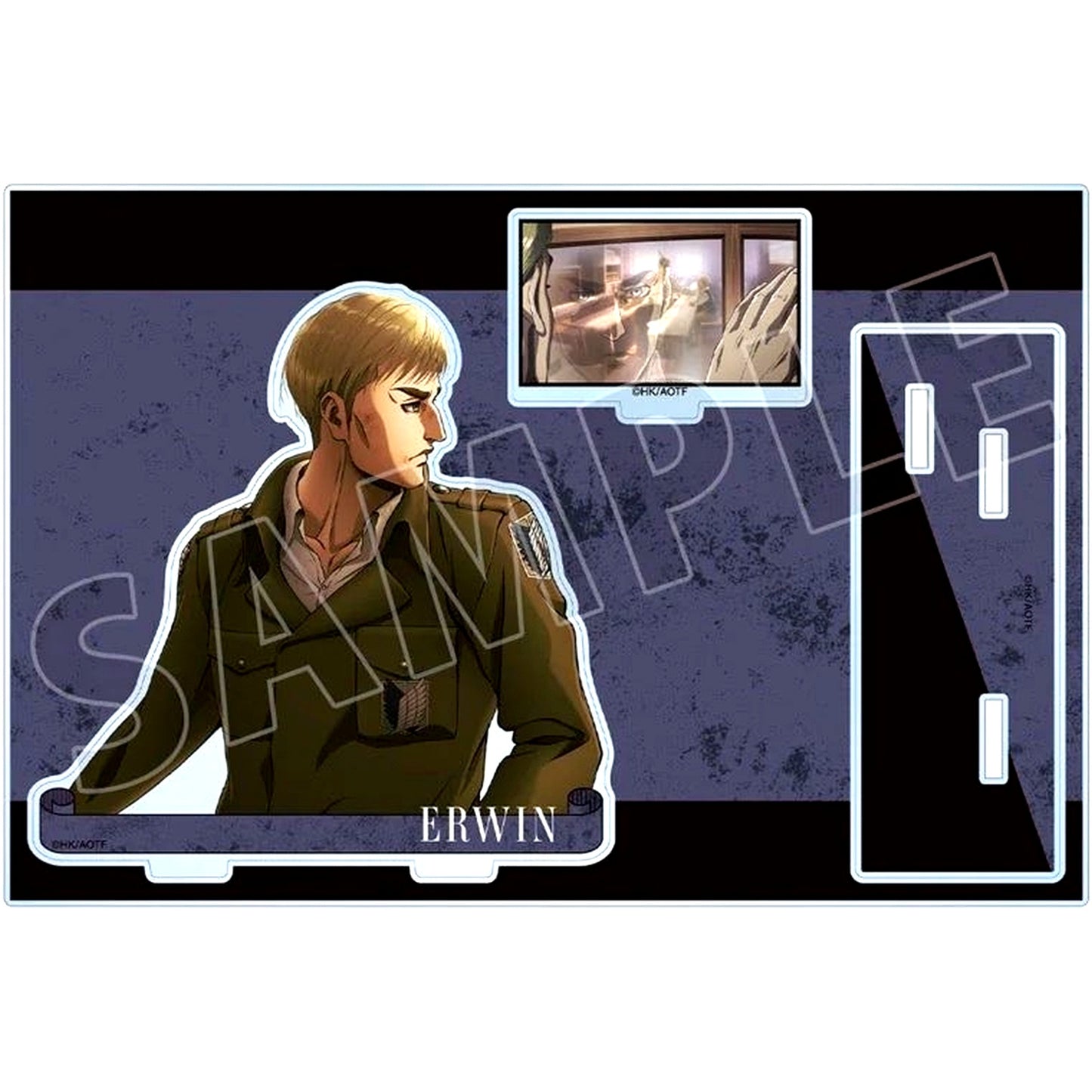 Erwin Smith Big Acrylic Stand with Parts Attack on Titan [USED]