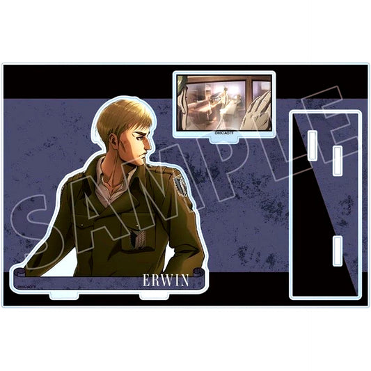 Erwin Smith Big Acrylic Stand with Parts Attack on Titan [USED]