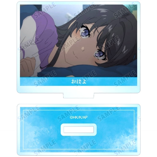 Mai Sakurajima Trading Scene Shot Acrylic Stand Rascal Does Not Dream of a Knapsack Kid [USED]