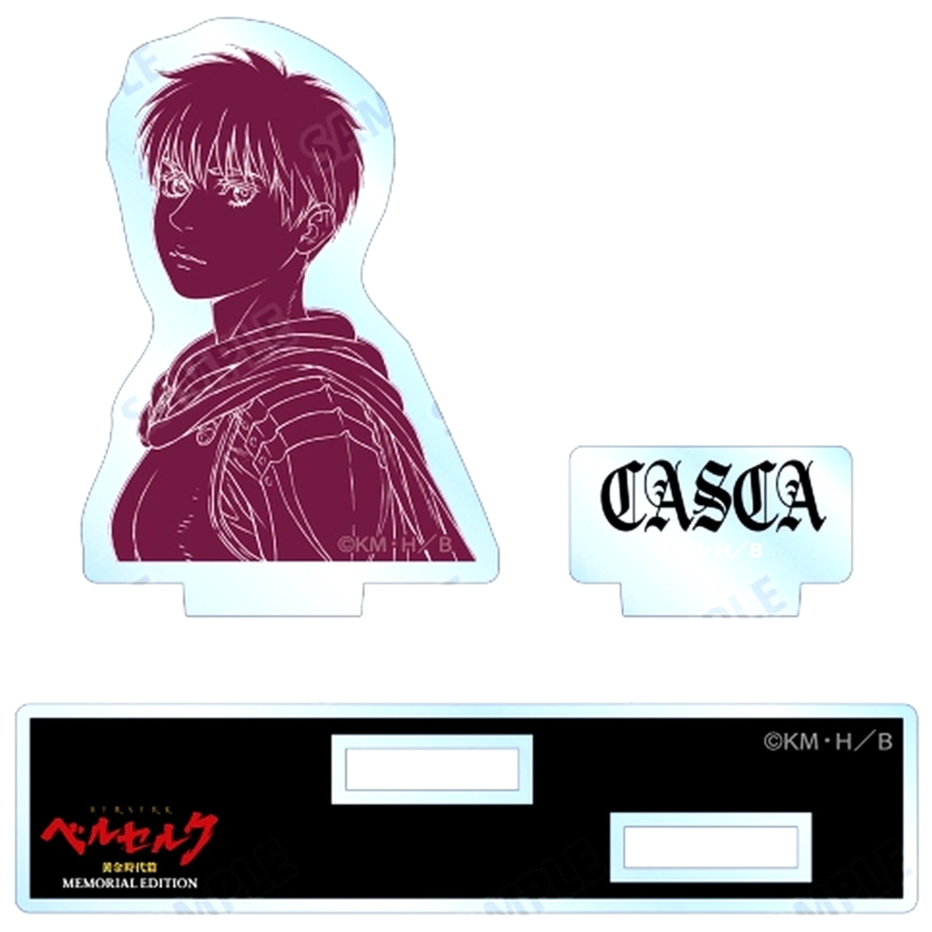 Casca Berserk The Golden Age Arc Memorial Edition Trading Acrylic Stand with Parts [USED]