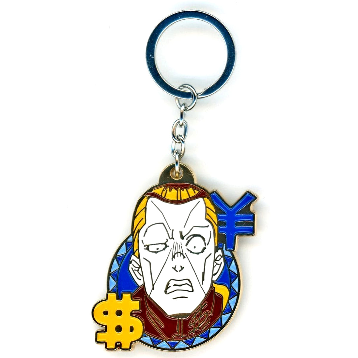 JoJo's Bizarre Adventure Okuyasu Nijimura Ichiban Kuji Diamond Is Unbreakable Metal Charm Collection Prize H [USED]