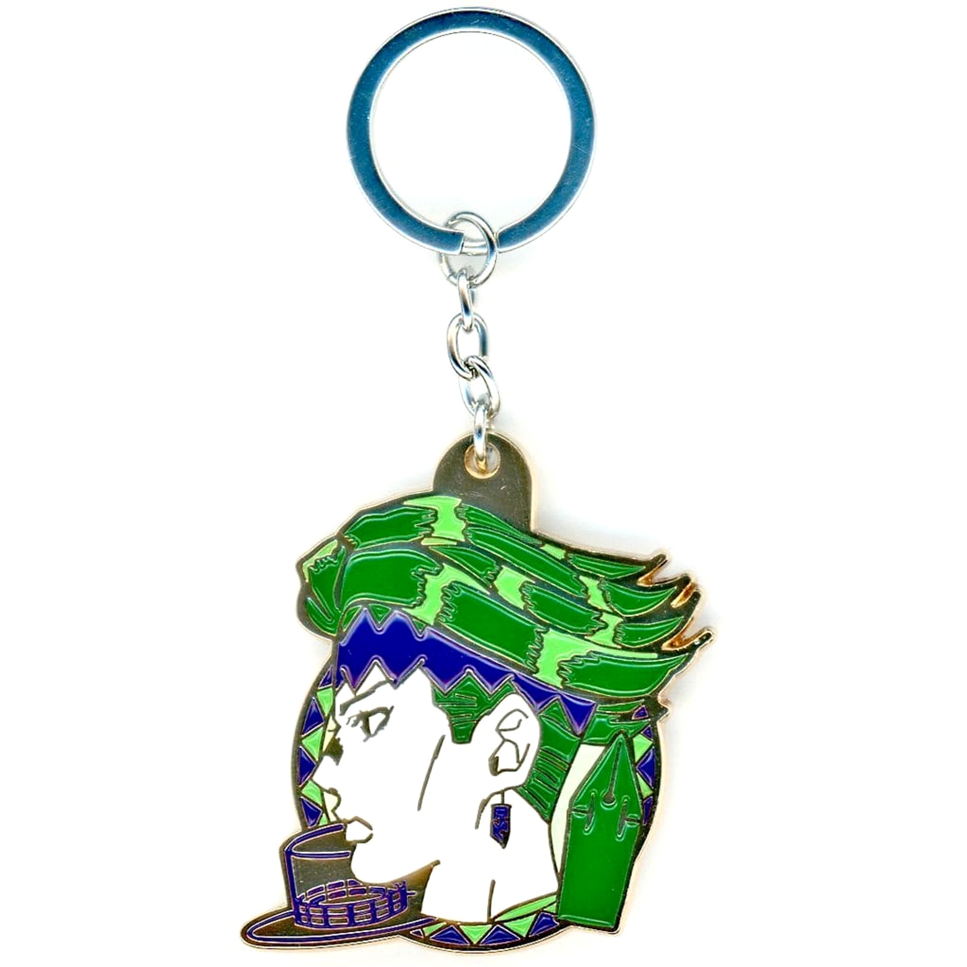 JoJo's Bizarre Adventure Rohan Kishibe Ichiban Kuji Diamond Is Unbreakable Metal Charm Collection Prize H [USED]