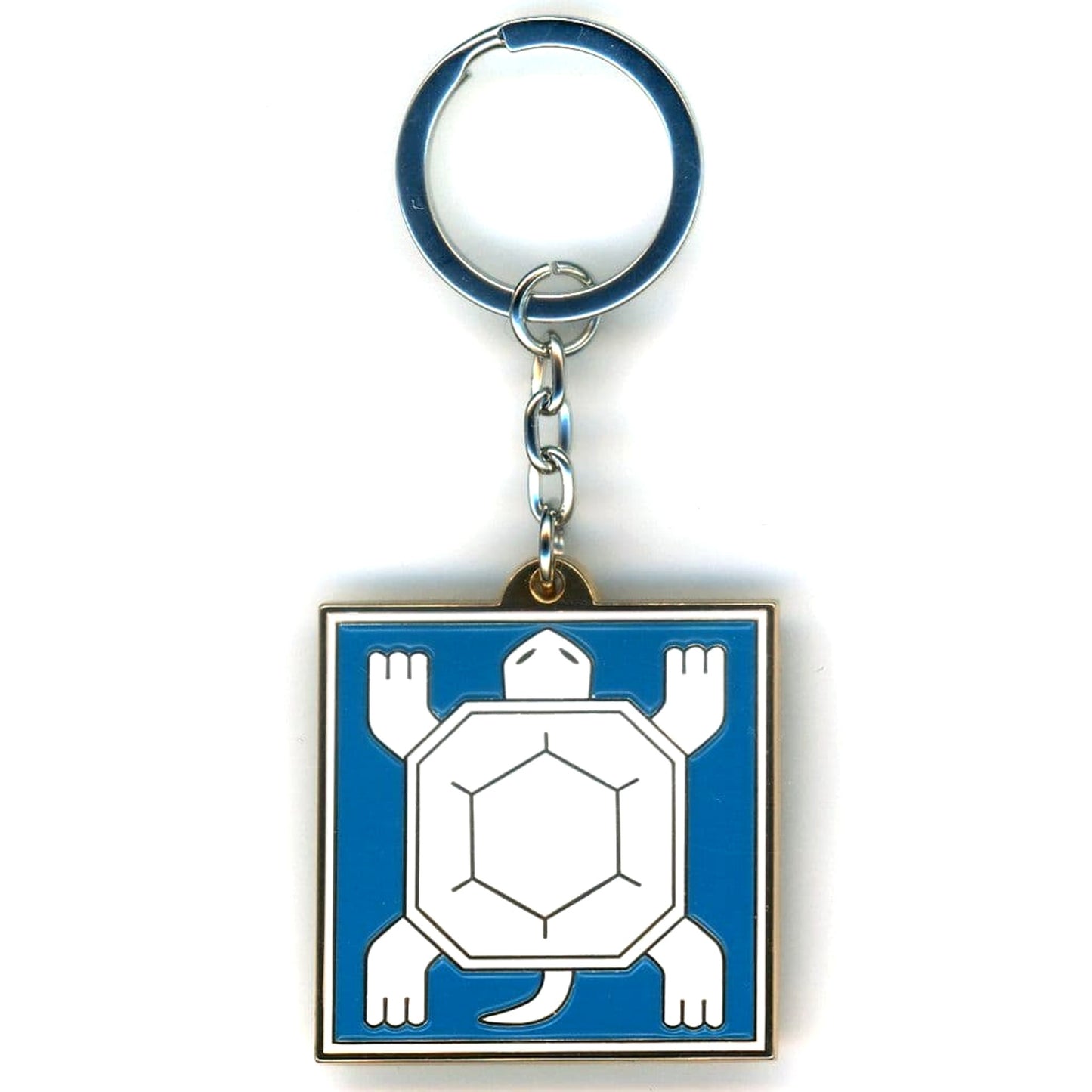 JoJo's Bizarre Adventure Kametomo Blue Stamp Ichiban Kuji Diamond Is Unbreakable Metal Charm Collection Prize H [USED]