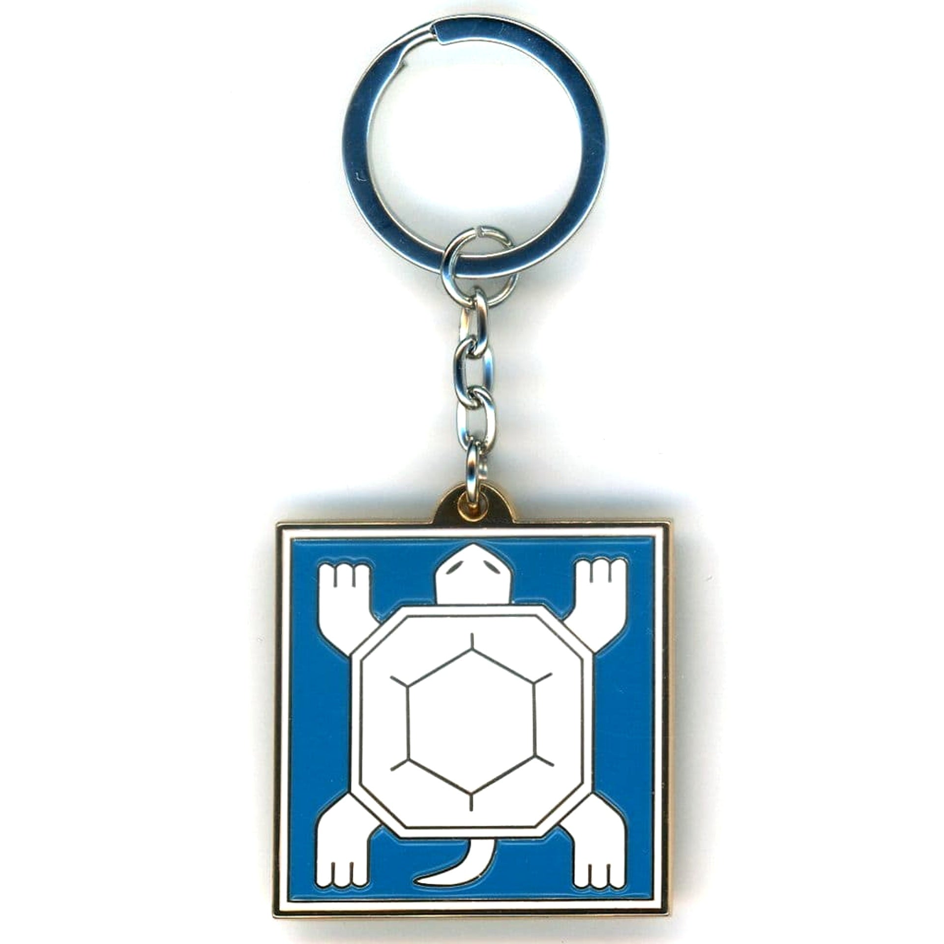JoJo's Bizarre Adventure Kametomo Blue Stamp Ichiban Kuji Diamond Is Unbreakable Metal Charm Collection Prize H [USED]
