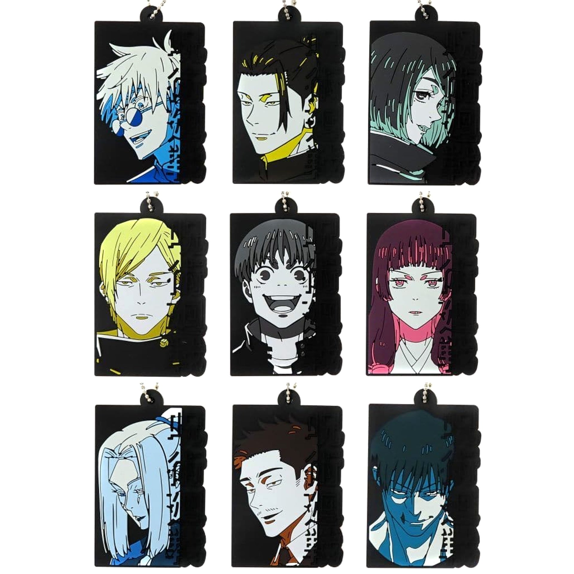 Jujutsu Kaisen: Hidden Inventory/Premature Death Satoru Gojo & Others All 9 Types Set Ichiban Kuji 3 Rubber Charm Prize H Charm [USED]