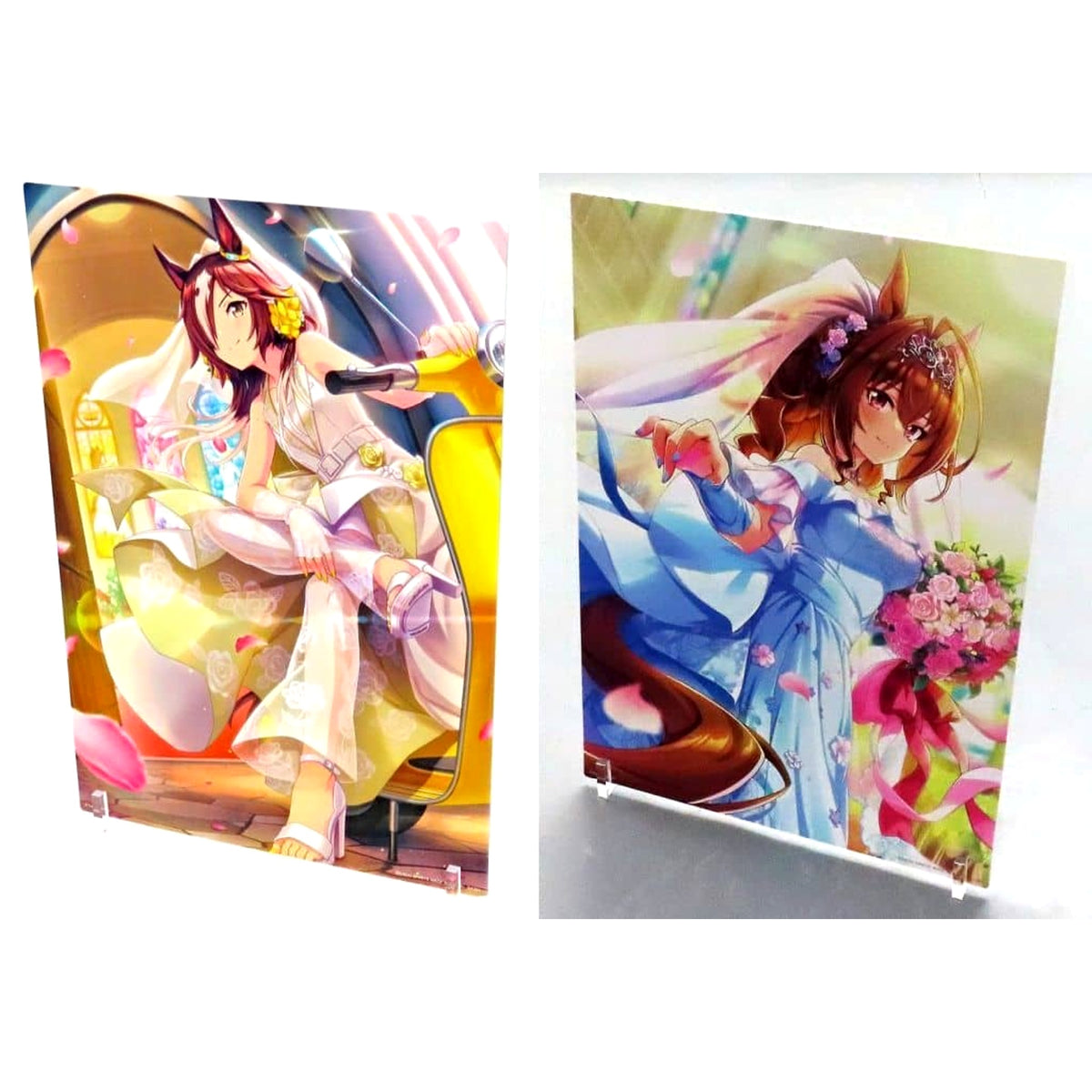 Umamusume: Pretty Derby Vodka & Others All 2 Types Set Ichiban Kuji Vol.9 Visualize Stand Prize D Acrylic Stands [USED]