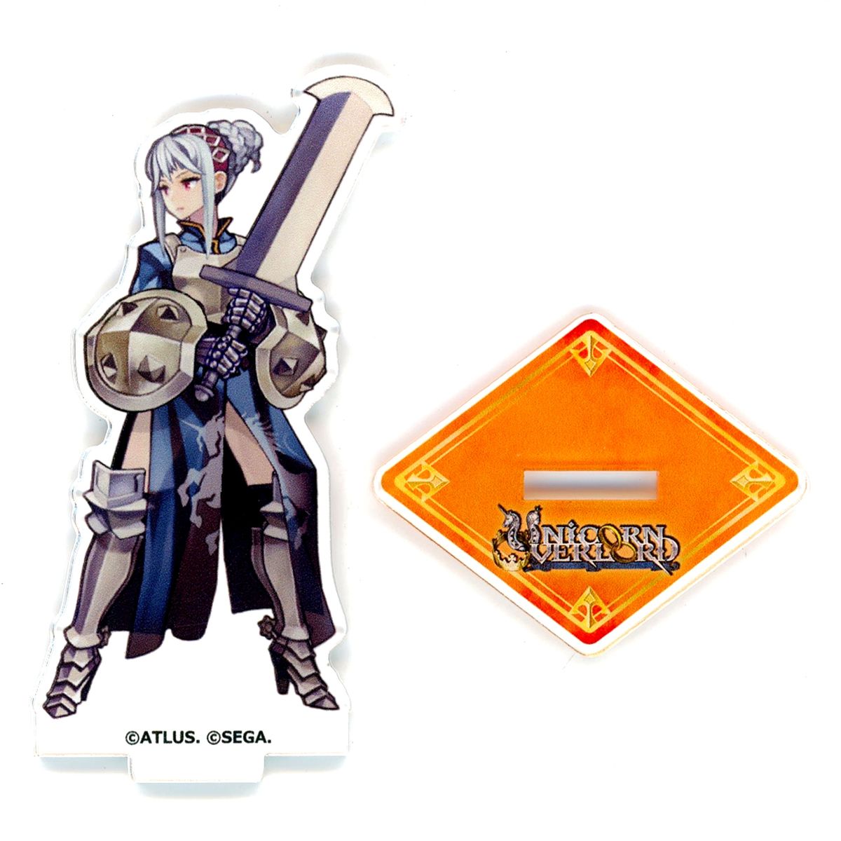 056. Virginia select collect All Star Acrylic Stand Unicorn Overlord [USED]