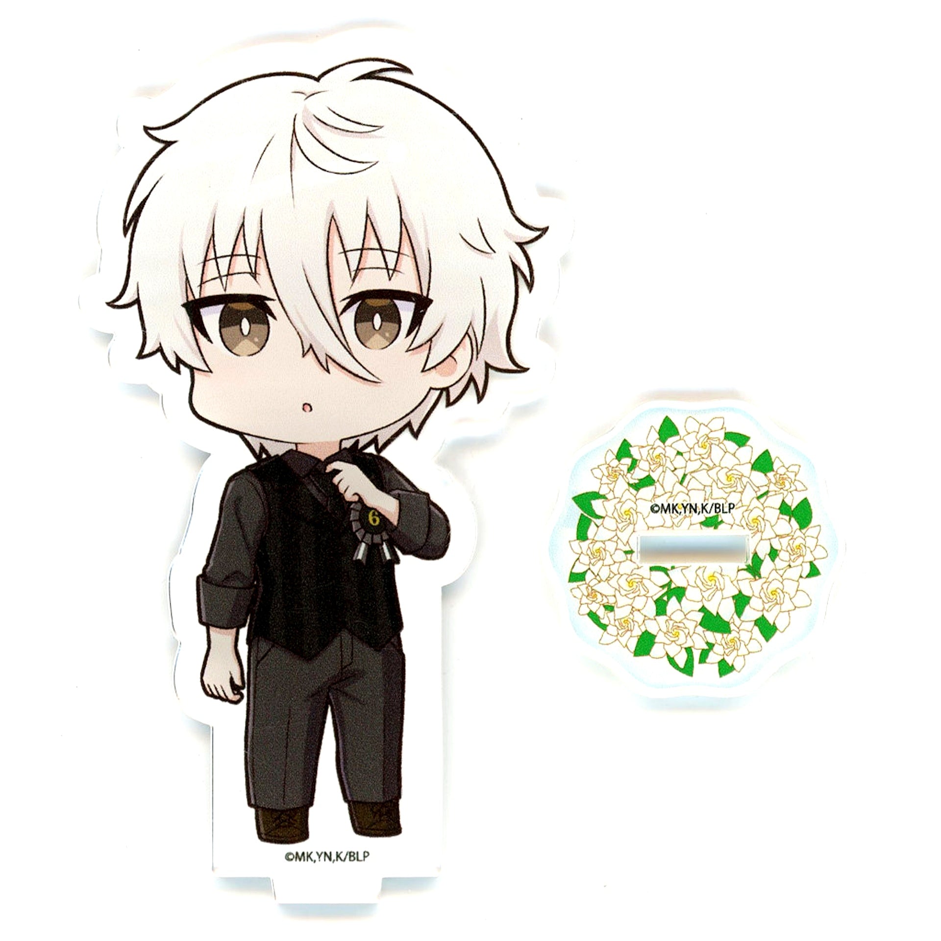 Seishiro Nagi Birthday Acrylic Stand Blue Lock x Princess Cafe [USED]