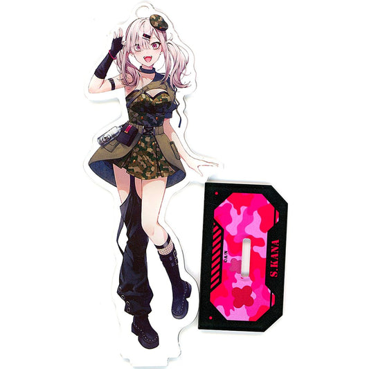 Sukoya Kana Acrylic Stand DMM Scratch Survival C-2 Prize Virtual YouTuber Nijisanji [USED]