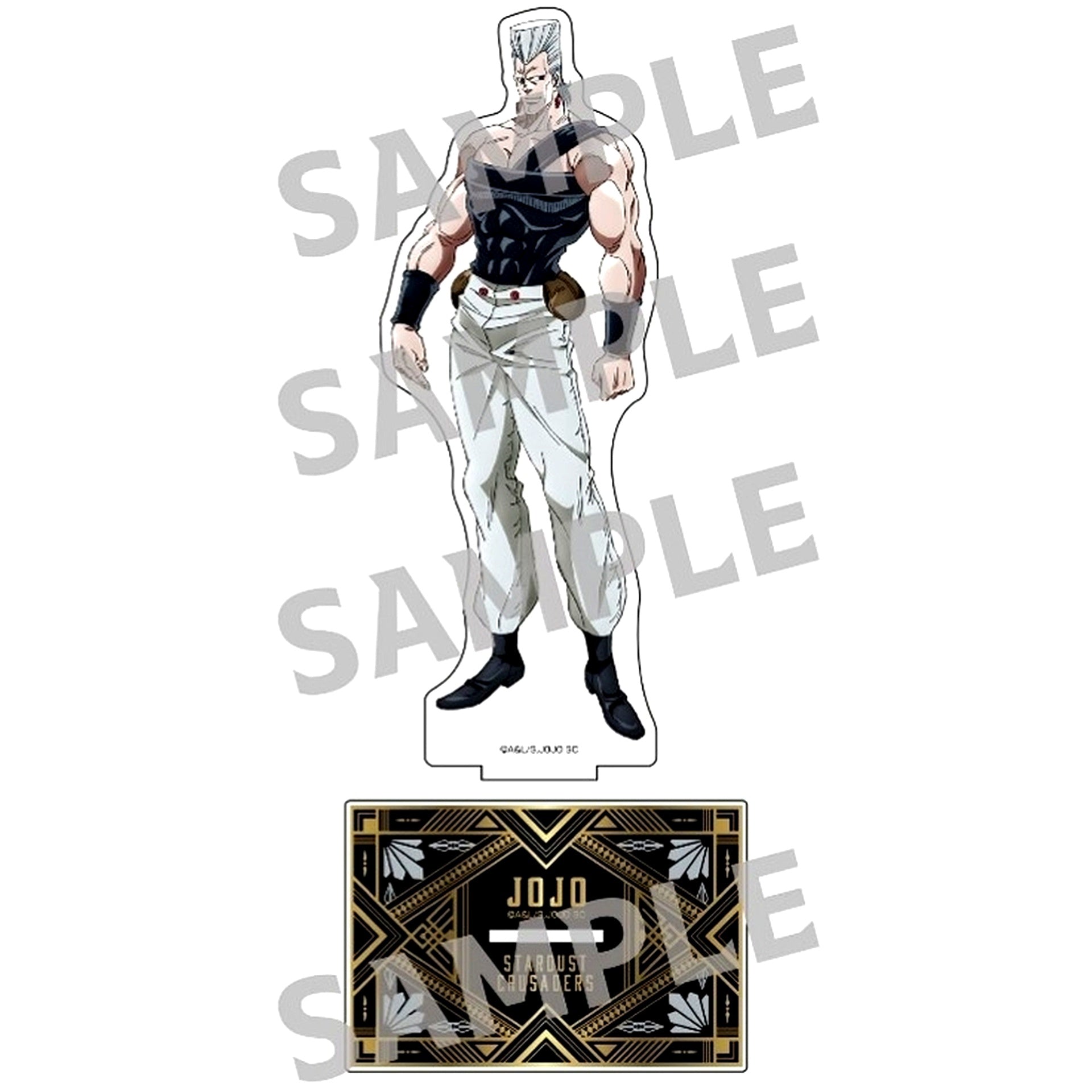 Jean Pierre Polnareff 5. BIG Acrylic Stand RE JoJo's Bizarre Adventure Part 3 Stardust Crusaders [USED]