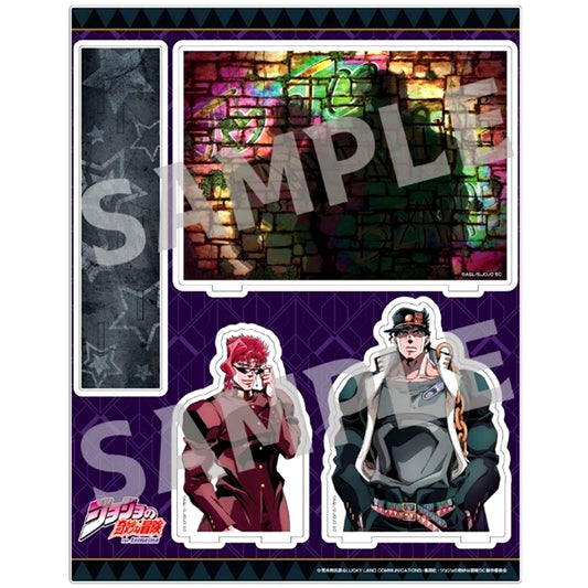 Jotaro Kujo & Noriaki Kakyoin A Acrylic Diorama JoJo's Bizarre Adventure Part 3: Stardust Crusaders [USED]
