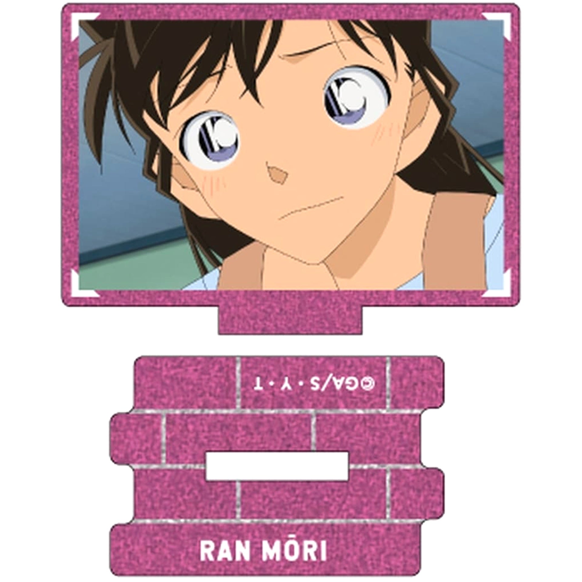 Detective Conan Ran Mouri Scene Trading Metallic Mini Acrylic Stand Ran Mouri collection vol. 4 Type F Acrylic Stands [USED]