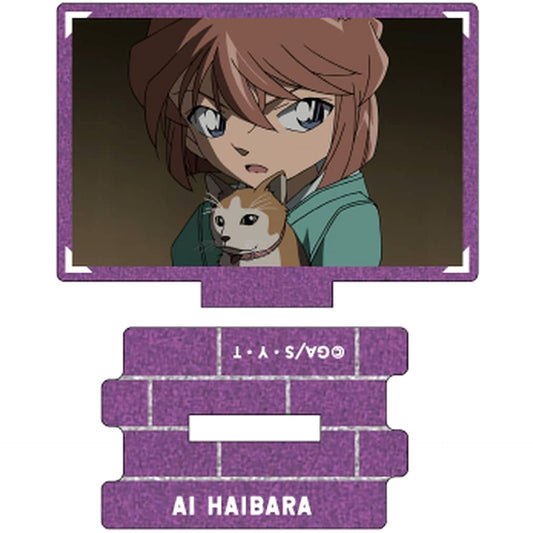 Detective Conan Ai Haibara Type D Scene Still Trading Metallic Mini Acrylic Stand Ai Haibara Collection vol. 4 Acrylic Stands [USED]