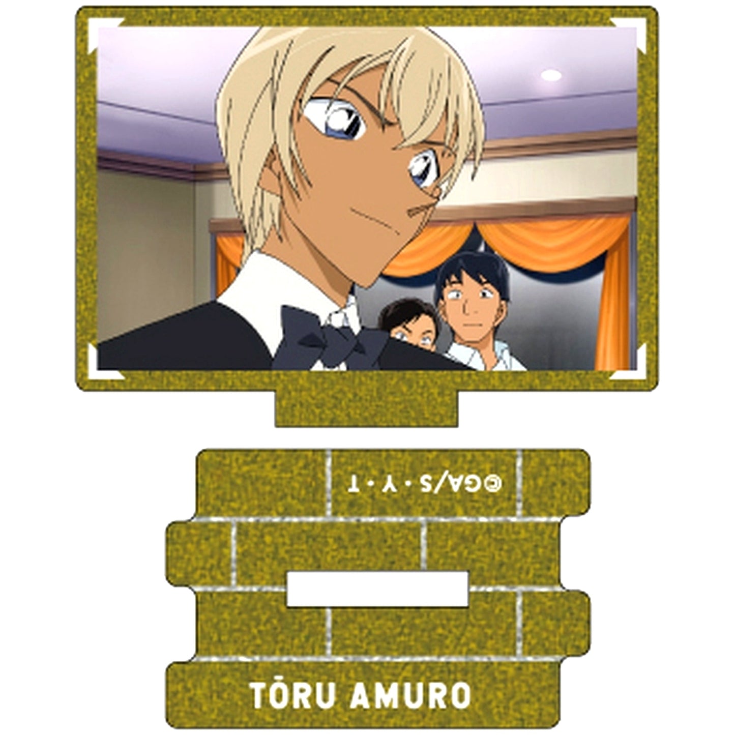 Toru Amuro A Detective Conan Scene Shot Trading Metallic Mini Acrylic Stand Toru Amuro collection Vol.4 [USED]