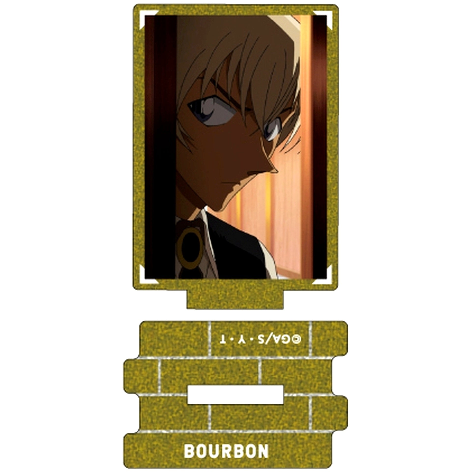 Toru Amuro B Detective Conan Scene Shot Trading Metallic Mini Acrylic Stand Toru Amuro collection Vol.4 [USED]