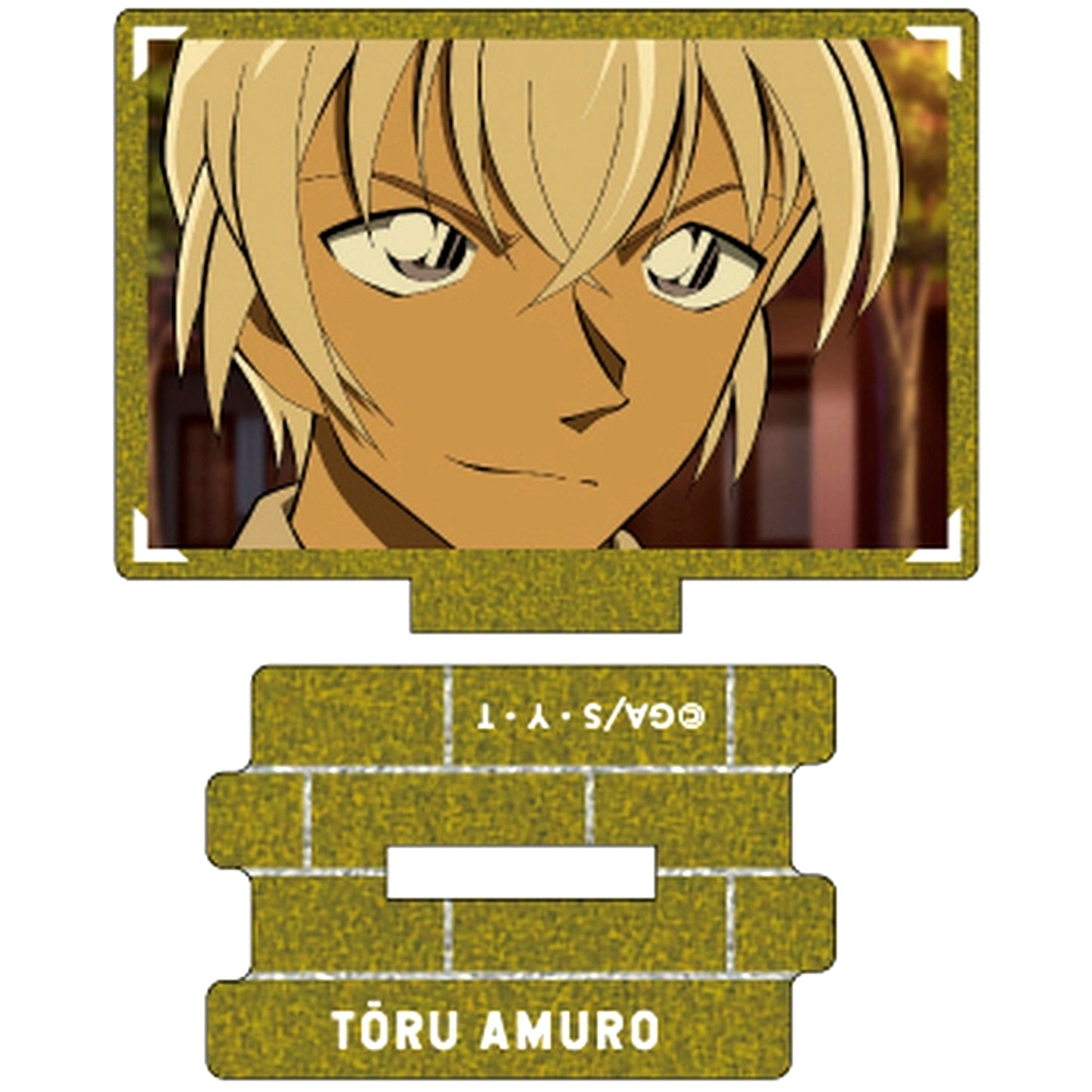 Toru Amuro C Detective Conan Scene Shot Trading Metallic Mini Acrylic Stand Toru Amuro Collection Vol.4 [USED]