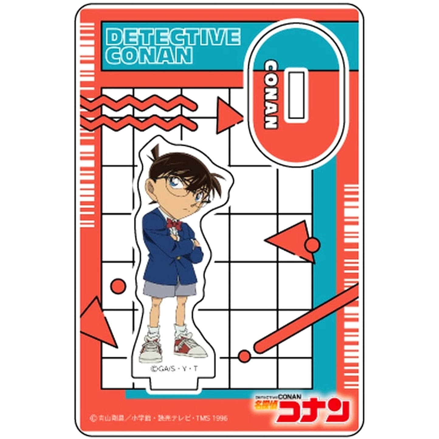 Detective Conan Conan Edogawa Type A Trading Mini Acrylic Stand L Acrylic Stands [USED]