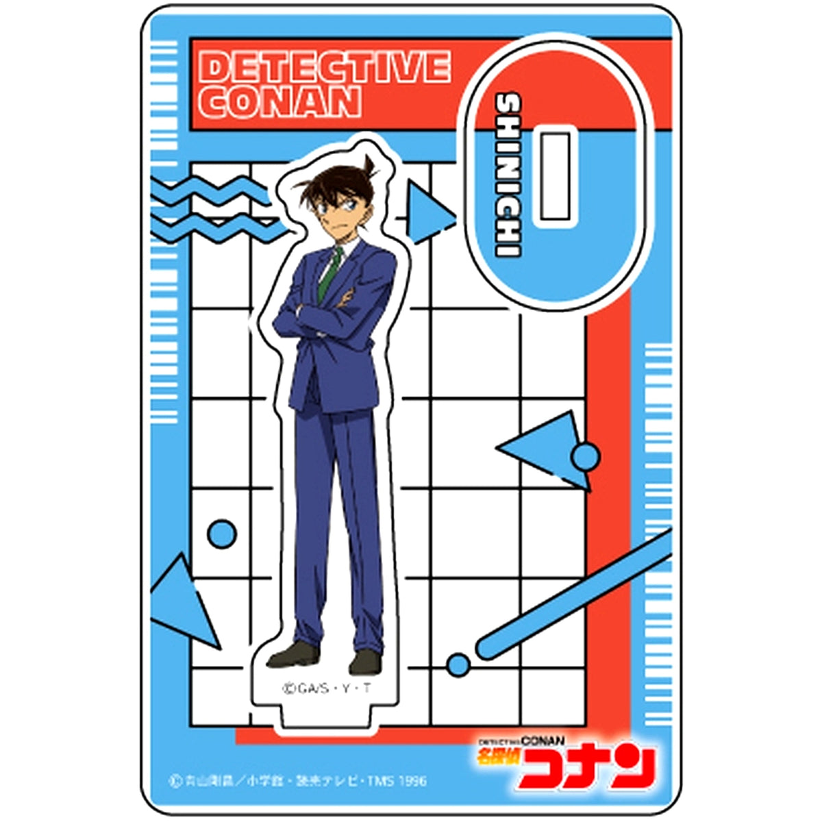 Shinichi Kudo Detective Conan Trading Mini Acrylic Stand L [USED]