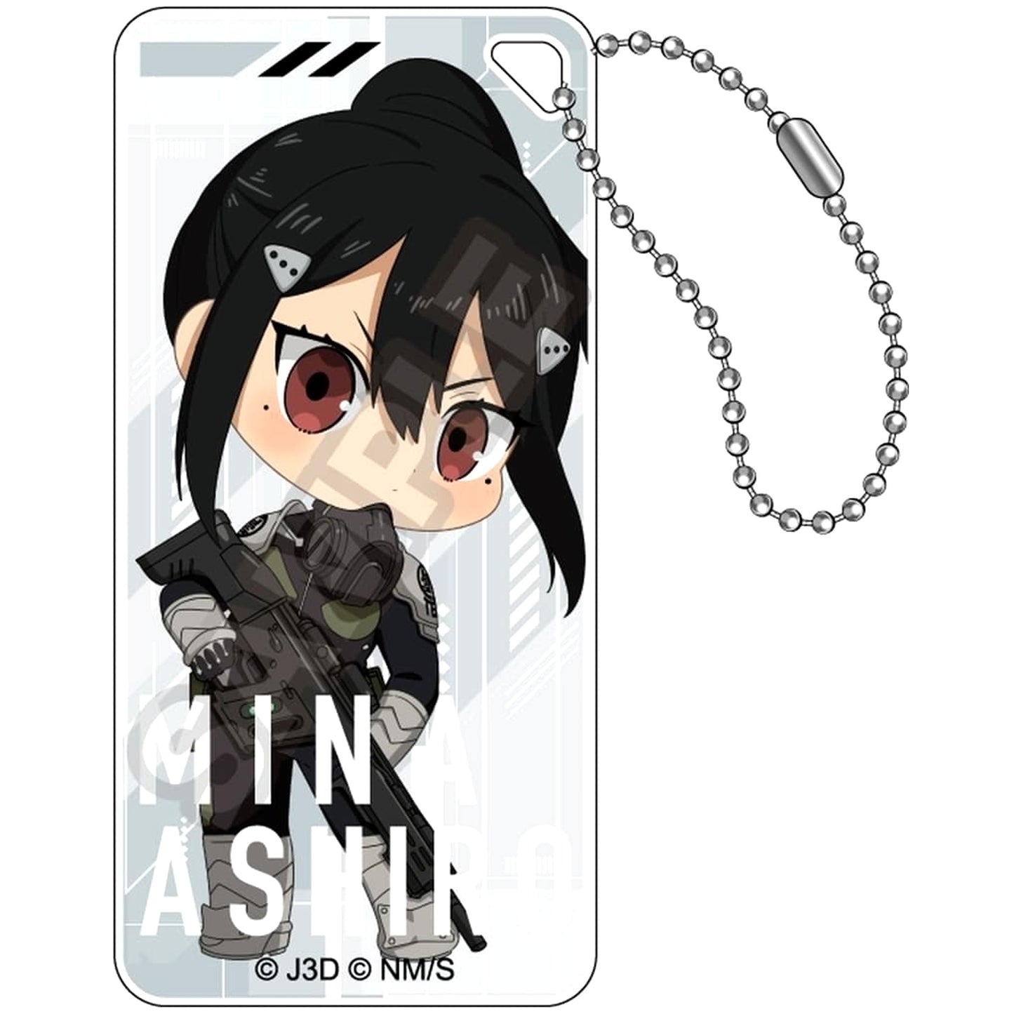 Kaiju No. 8 Mina Ashiro Mochikko Domiteria Keychain Jr. Keychains [USED]
