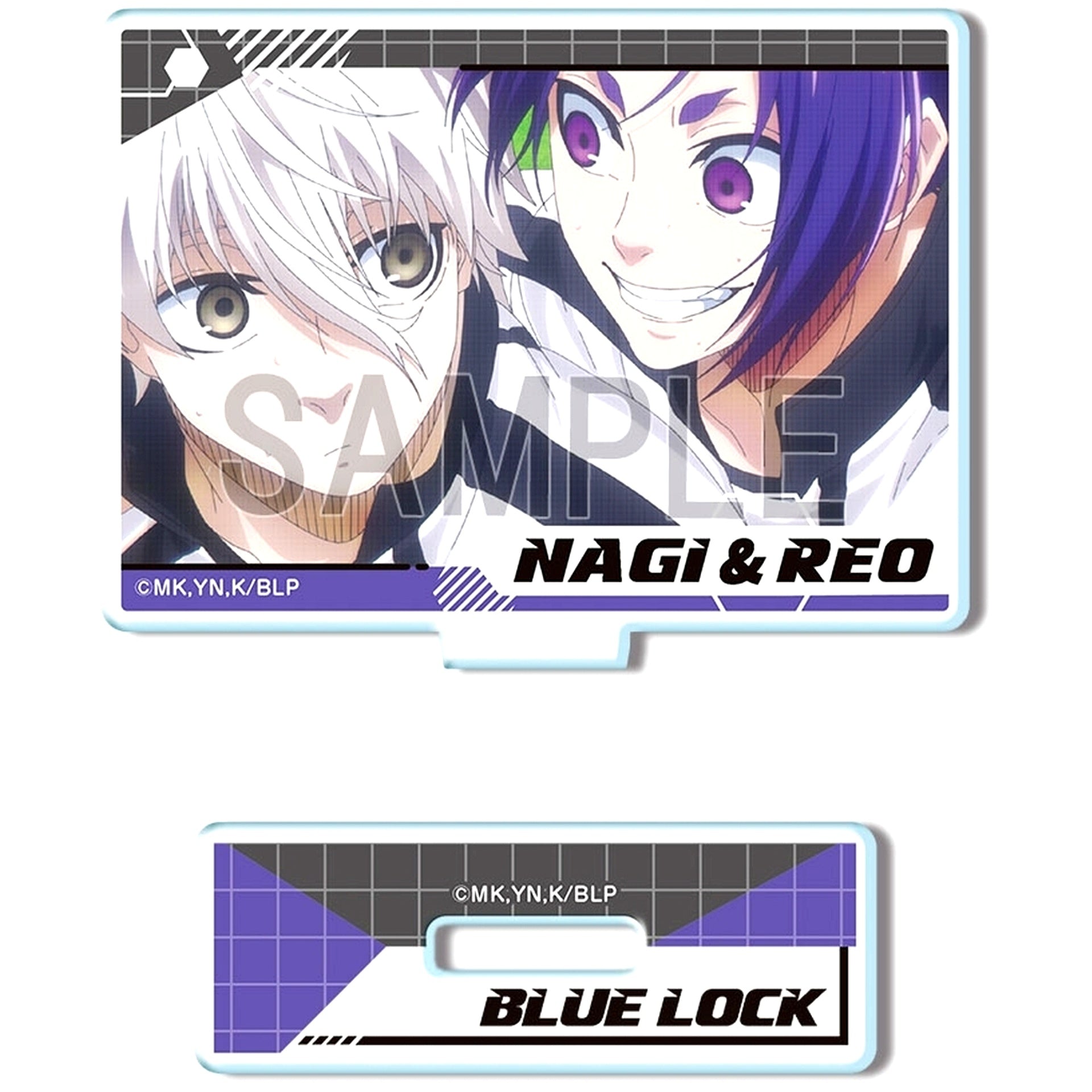 Rin Itoshi and Reo Mikage BLUE LOCK The Movie EPISODE Nagi Trading Acrylic Stand [USED]