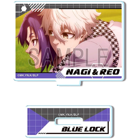 Seishiro Nagi and Reo Mikage BLUE LOCK The Movie EPISODE Nagi Trading Acrylic Stand [USED]