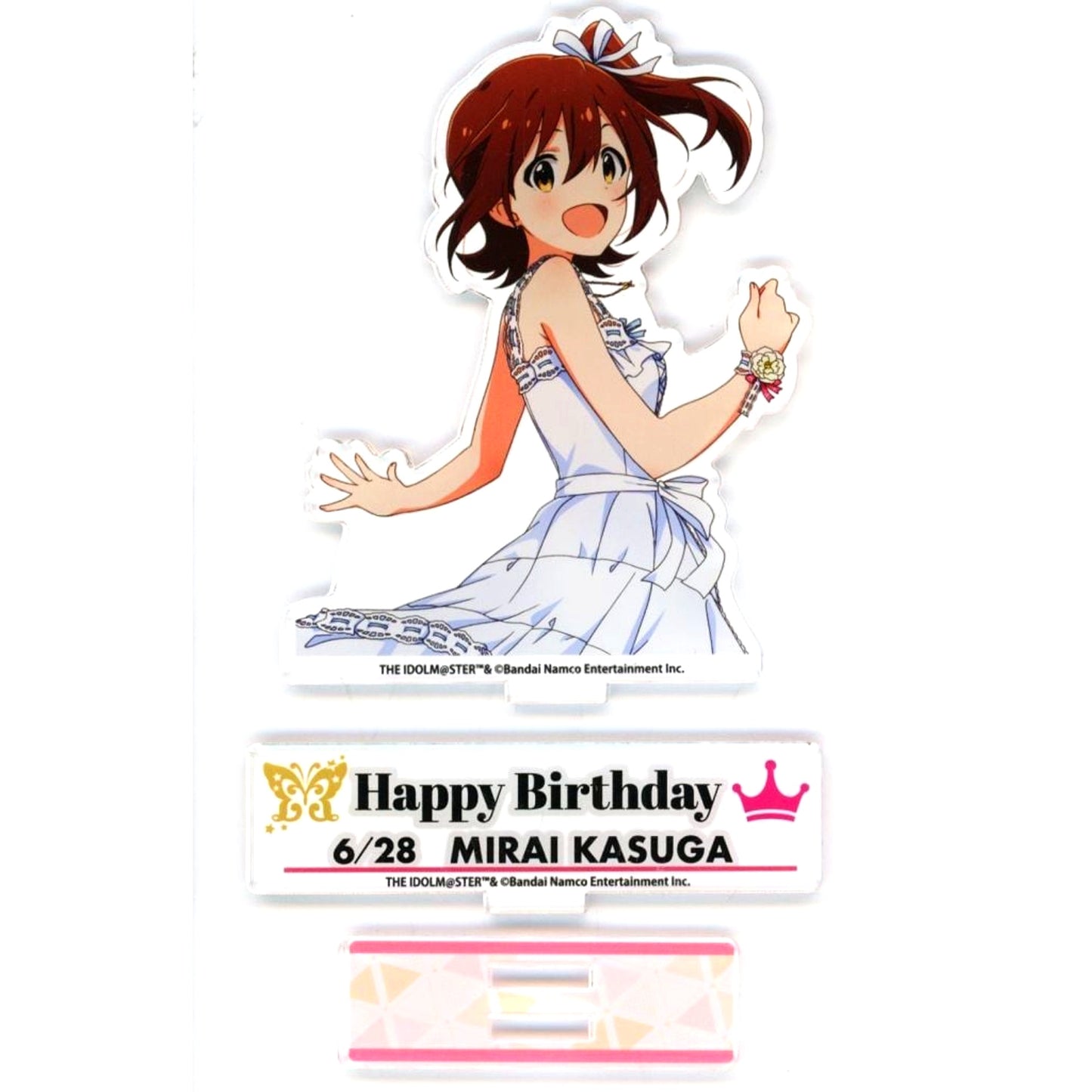 Mirai Kasuga THE IDOLM@STER Million Live! Birthday Acrylic Diorama Stand June Kotobukiya Shop Limited [USED]