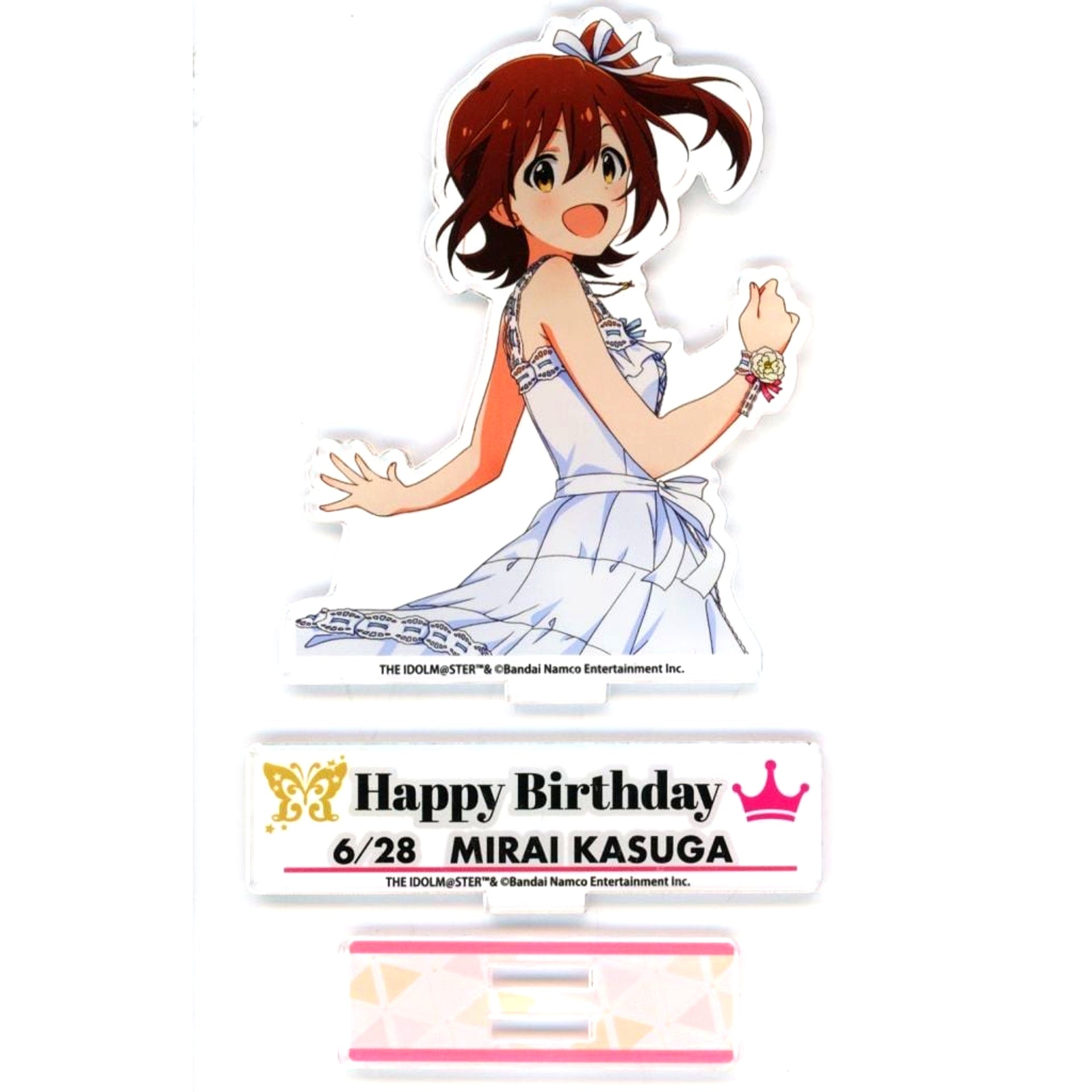 Mirai Kasuga THE IDOLM@STER Million Live! Birthday Acrylic Diorama Stand June Kotobukiya Shop Limited [USED]