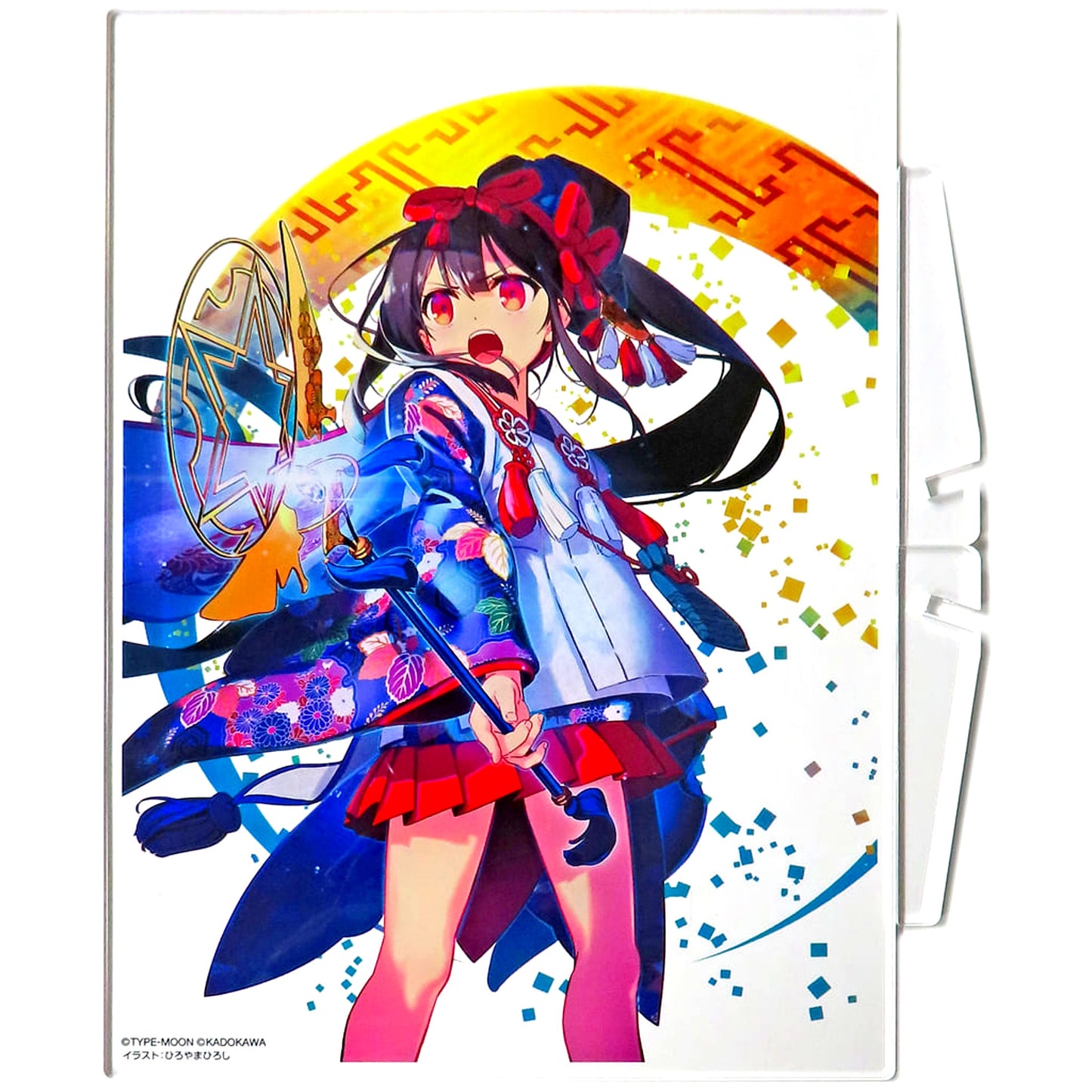 Miyu Edelfelt Fate/kaleid liner Prisma Illya Drei!! Comics Vol.14 Animate Limited Set Bundled Bonus Single Item A5 Size Acrylic Plate [USED]