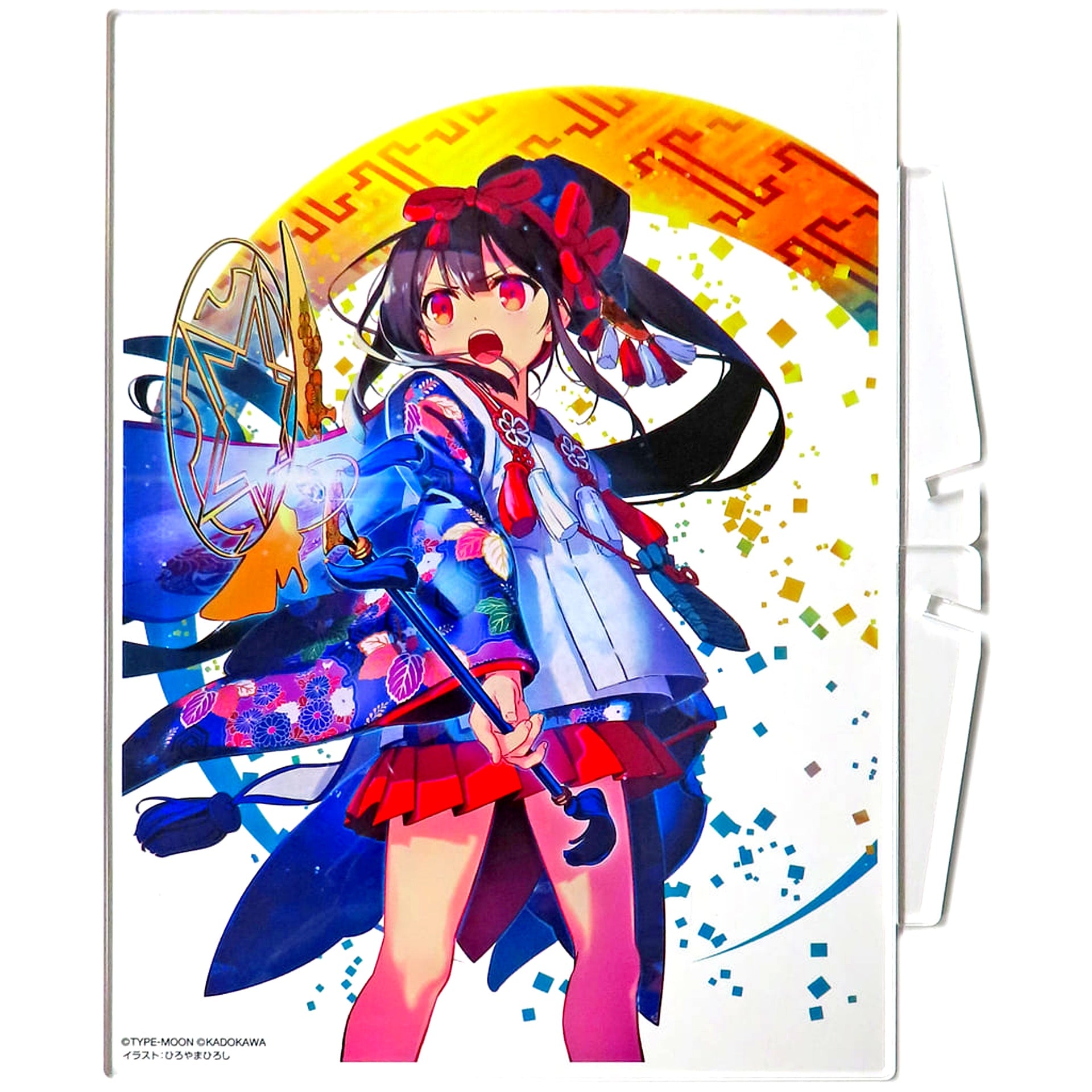 Miyu Edelfelt Fate/kaleid liner Prisma Illya Drei!! Comics Vol.14 Animate Limited Set Bundled Bonus Single Item A5 Size Acrylic Plate [USED]