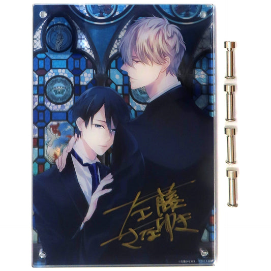 Tsukito & Mioto Autographed Mirror Acrylic Stand Prefect no Hakoniwa [USED]