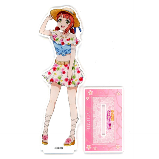Ayumu Uehara Aloha Ver. Big Acrylic Stand Love Live! Nijigasaki High School Idol Club [USED]