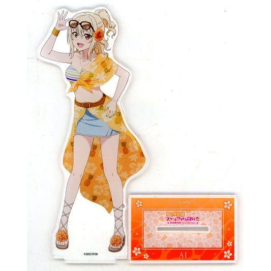 Ai Miyashita Aloha Ver. Big Acrylic Stand Love Live! Nijigasaki High School Idol Club [USED]