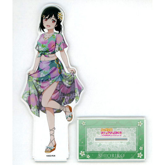 Shioriko Mifune Big Acrylic Stand Aloha Ver. Love Live! Nijigasaki High School Idol Club [USED]