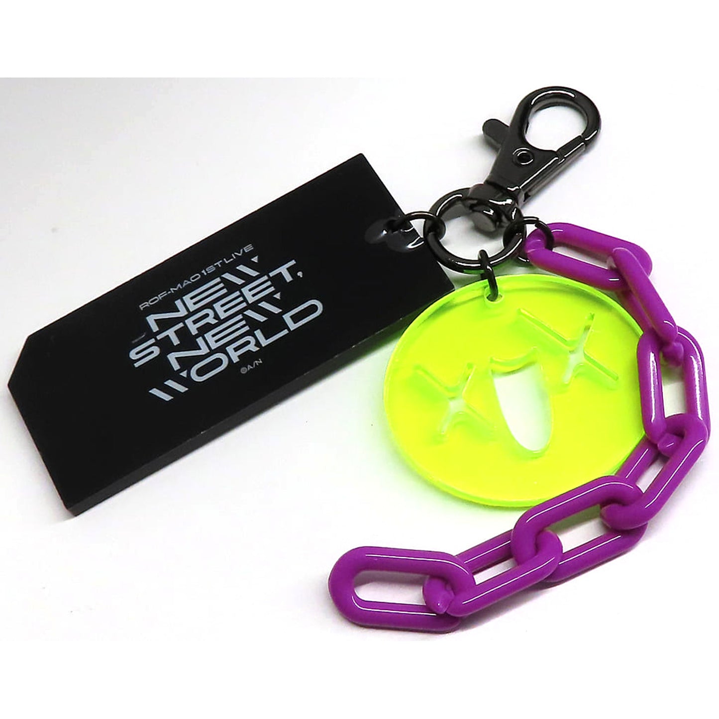 VTuber Nijisanji Kenmochi Toya Motif Charm Rof-Mao 1st Live New Street. New World Limited Charm [USED]