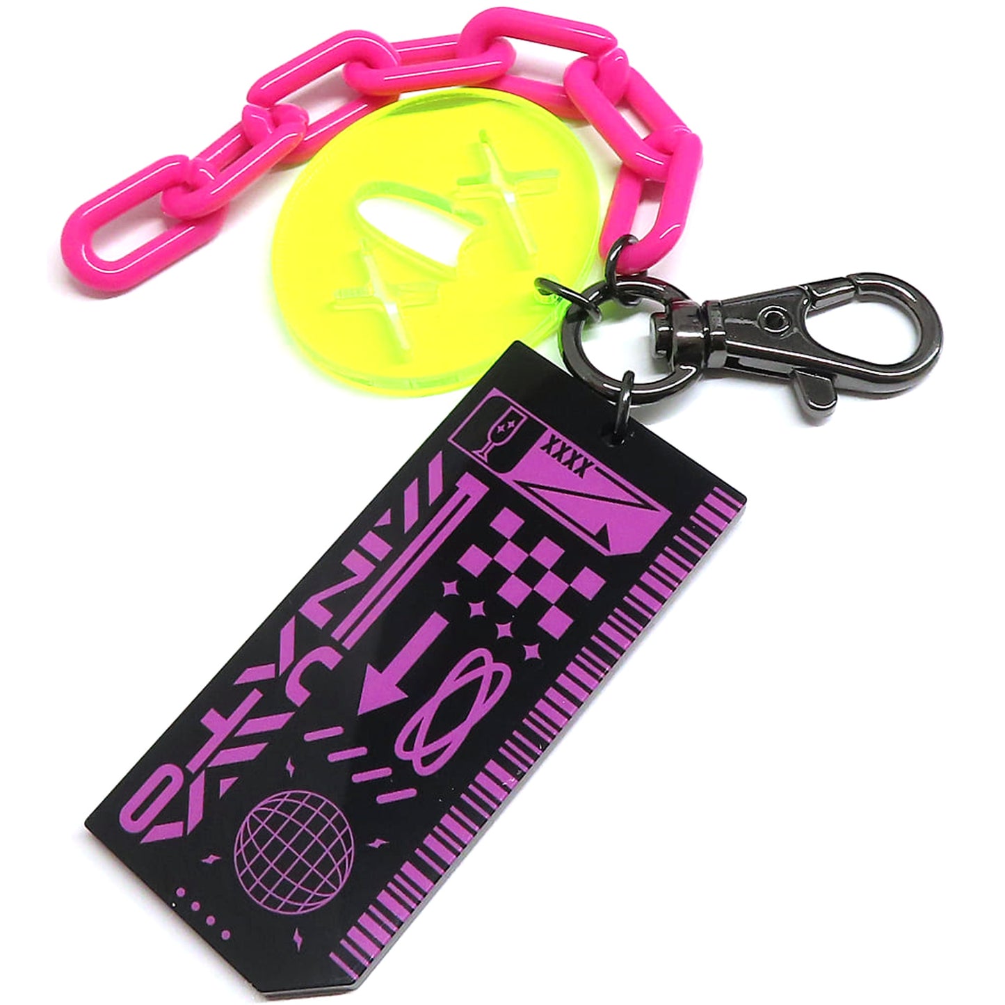 VTuber Nijisanji Fuwa Minato Motif Charm Rof-Mao 1st Live New Street. New World Limited Charm [USED]