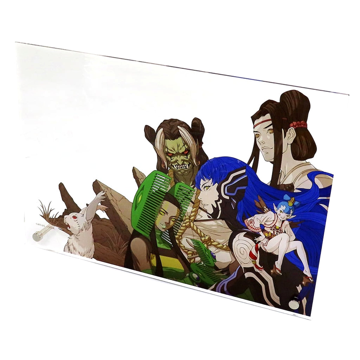 Shin Megami Tensei V Vengeance A4 Acrylic Panel Weekly Famitsu Collection ATLUS FES Exclusive Acrylic Stands [USED]